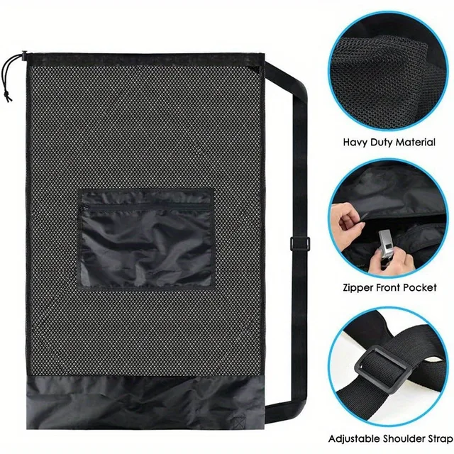 Drawstring Sports Ball Bag 2