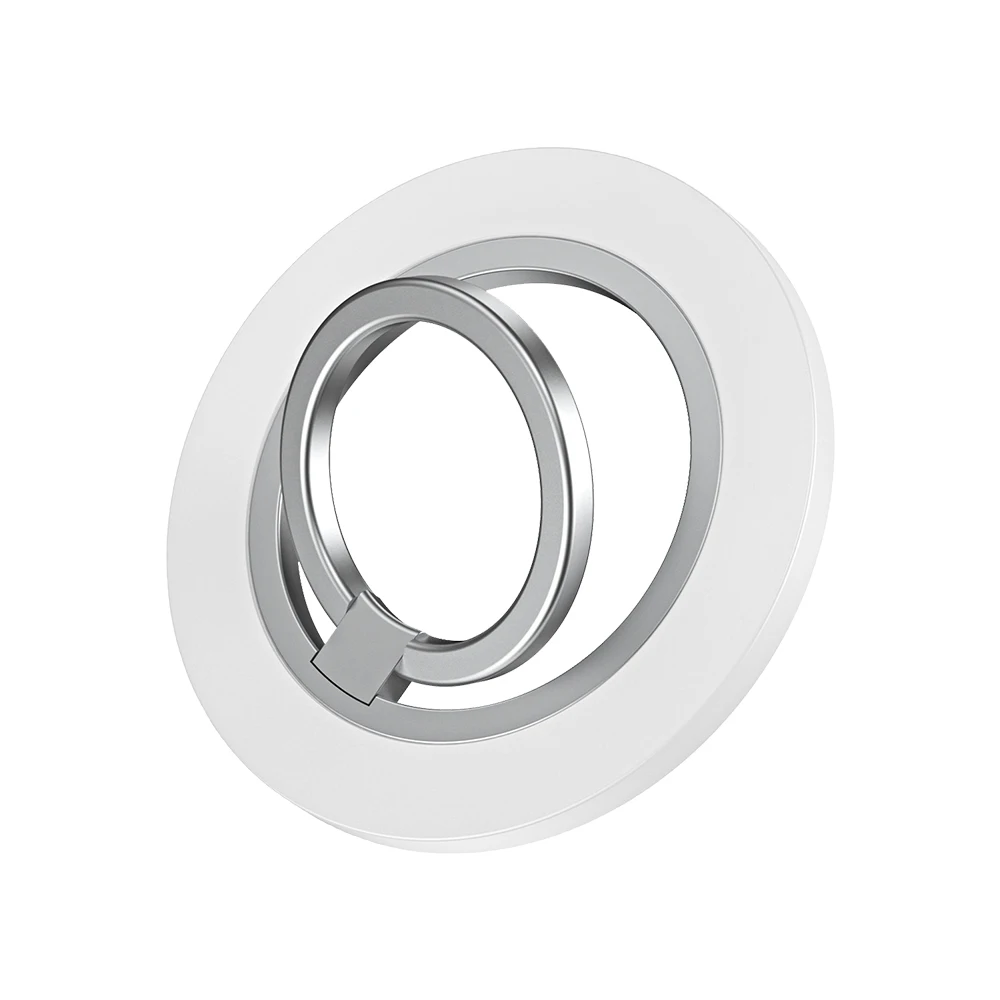 Revolving Magnetic Phone Ring Holder with Kickstand and Grip