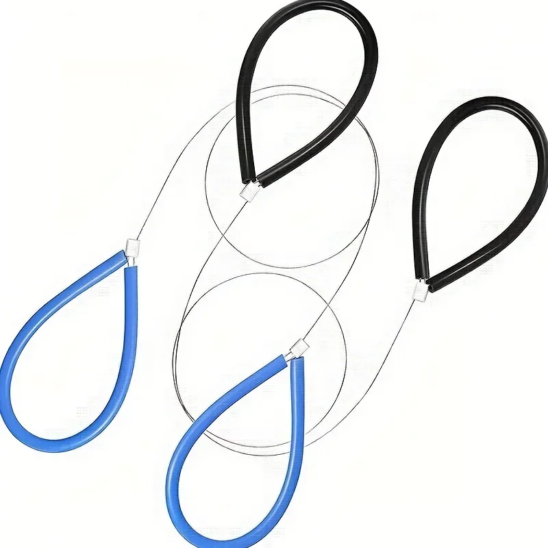 1pc Clay Cutter Wire Wire Clay Cutter Cutting Pottery Tool With Black And Blue Plastic Handle Artist Cheese Dough Cutting