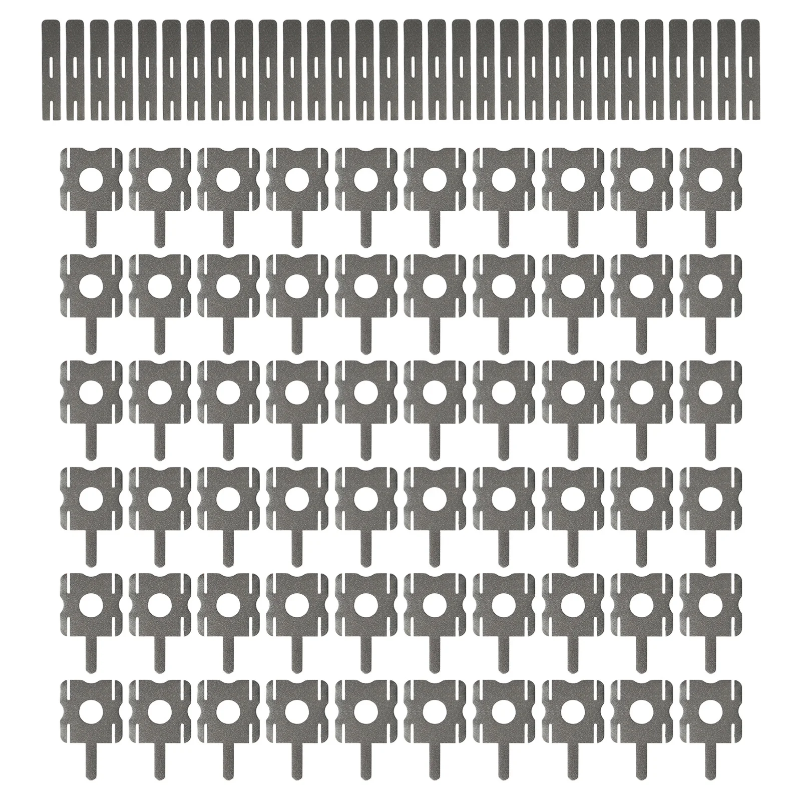 

Accessories Nickel Strip Y-Shaped Silver Widely Used With Smooth Surface 15set(total 90pcs) 90PCS Easy To Weld High Quality