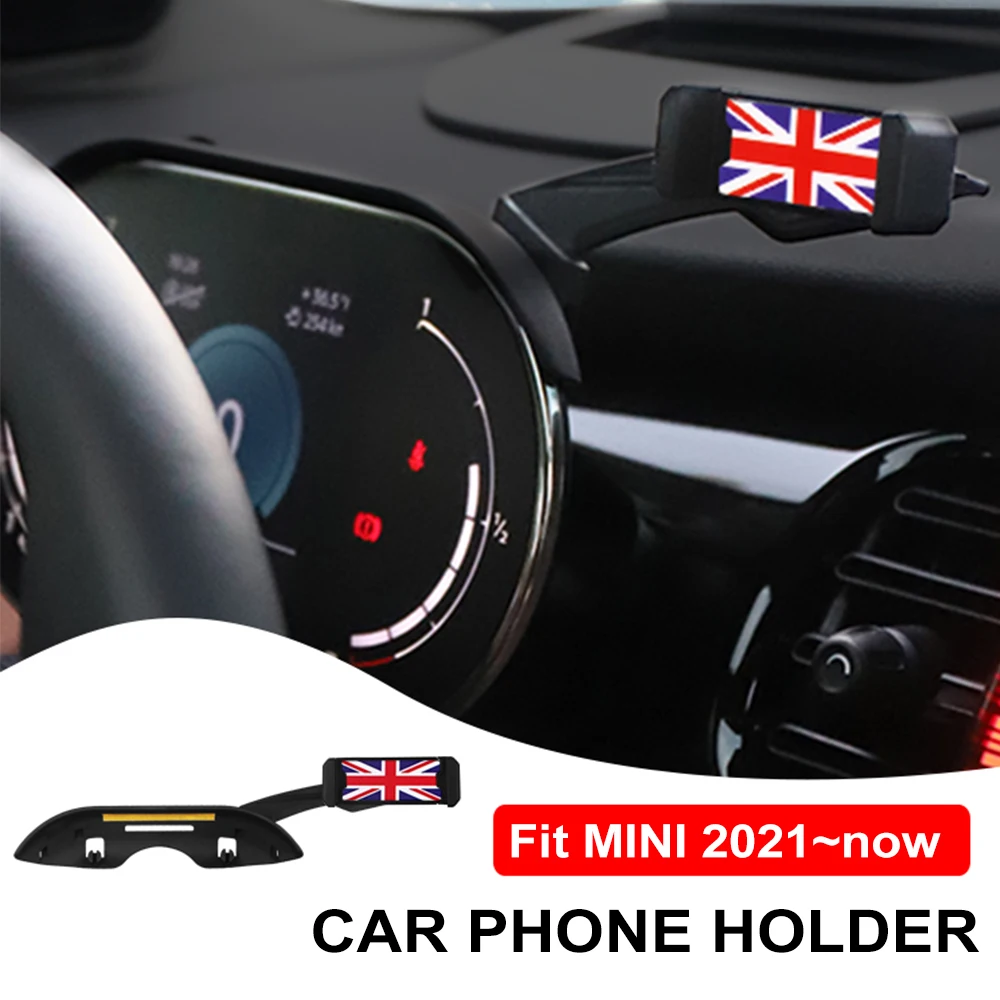 Supporto Per Telefono Di Ricarica Wireless Da 15W Per Mini Cooper One S JCW F60 F56 F54 F55 Supporto Magsafe HUD Iphone 12 Accessori Per Supporto GPS - Foto 3