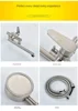 Toilet Bathtub Water Faucet Tap Cold and Hot Extended Shower Faucet Set Wall Mounted Mixed Valve with Shower Head Sprayer 2