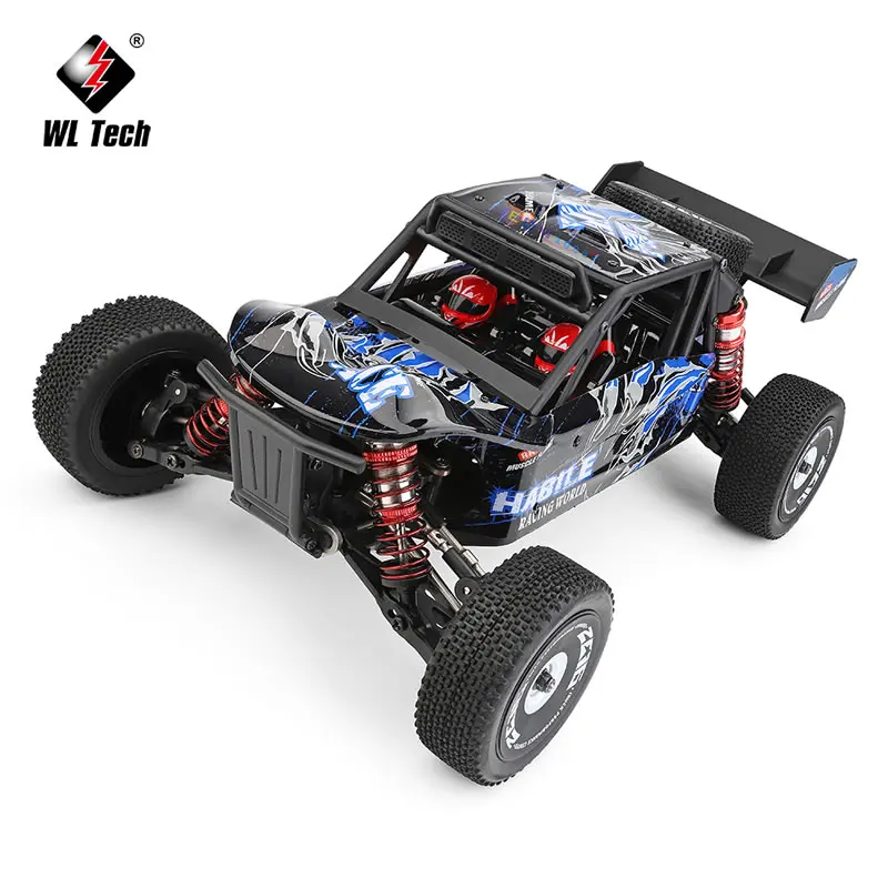 WLtoys 124018 1:12 4WD 55Km/H RC Racing Car Remote Control High Speed Off-Road Drift Shock Absorption Adults Boys Toys Kids Gift 2