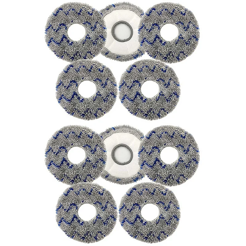 Nuovi Panni Lavabili Di Ricambio 2X Per Ecovacs T10 Turbo / Deebot X1 / Omni / X1 Turbo Aspirapolvere Stracci Per La Pulizia
