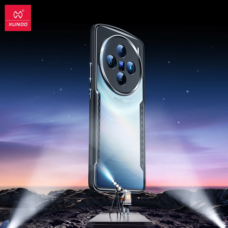 Xundd For VIVO X100 Pro X100 Case,Airbag Shockproof Shell Arc-shaped Edge Camera Full Protection Game Cover For VIVO X100 Pro