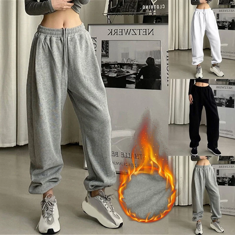 HOUZHOU Black Striped Sweatpants Joggers Women Oversized Wide Sports  Trousers Vintage Y2k Korean Streetwear Baggy Casual Female - AliExpress