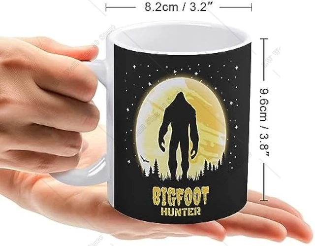 Bigfoot Mug, Sasquatch Camping Mug, Funny Bigfoot Mug, Bigfoot