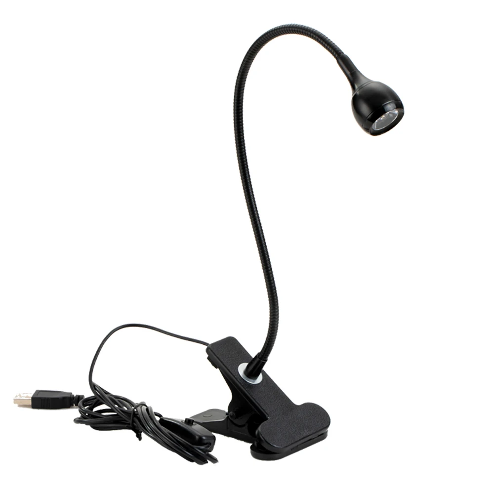 Description Picture 6 of itemFlexible Table Lamp USB Power Lamp Reading Book Light With Holder Clip Study Reading Lamps Bedside Table Bedroom Decor Nightlamp