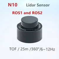 N10 Indoor outdoor waterproof 25m Lidar sensor 360° TOF anti-glare laser radar support ROS2 technical support and documentation 1