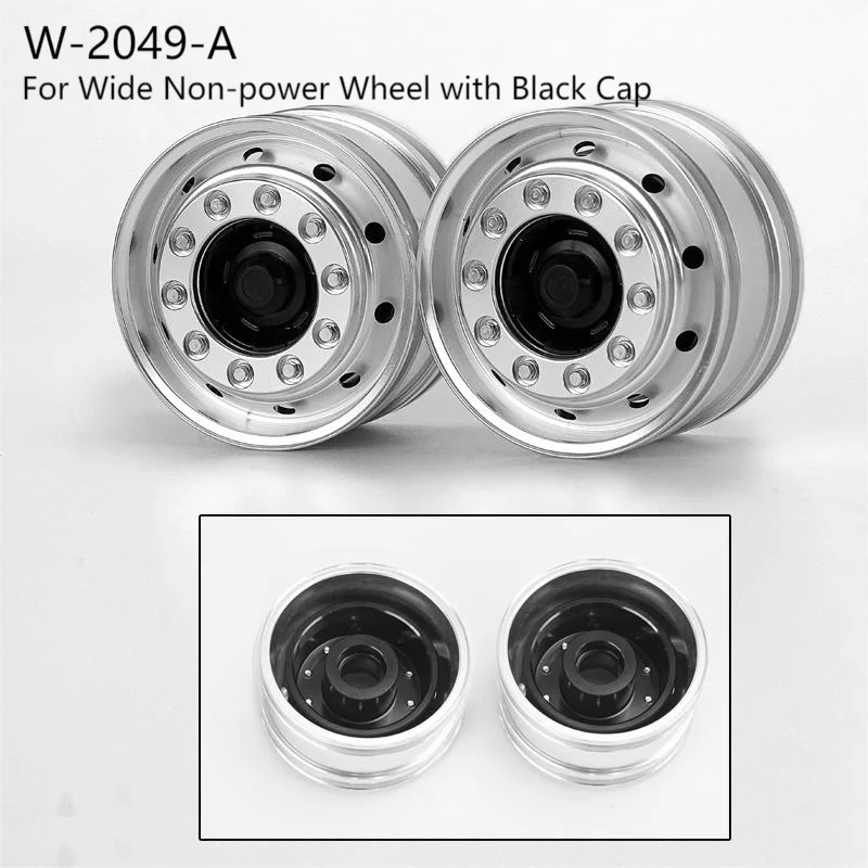 For Tamiya LESU Dump Truck Tractor RC Car Replacement 1/14 Front Rear Wheel Hubs For Tamiya LESU Dump Truck Tractor RC Car Replacement 1/14 Front Rear Wheel Hubs