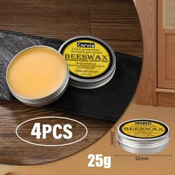 Beeswax Paste Wood Care Wax for Natural Shine and Waterproof Furniture Maintenance