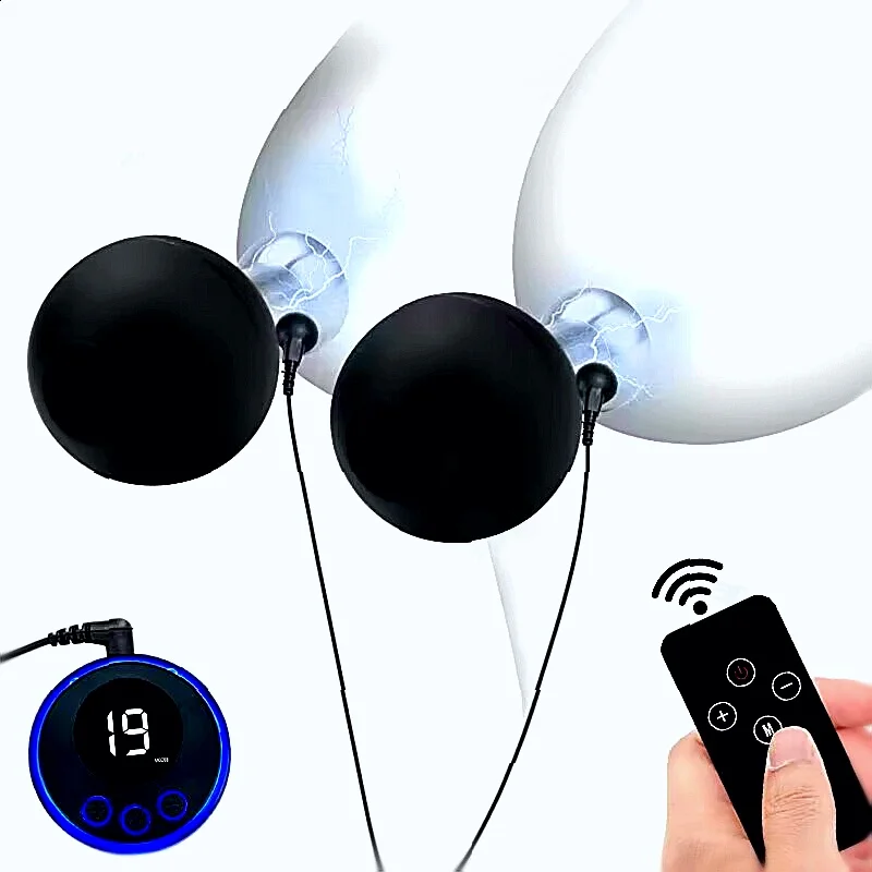 Electro Stimulation Nipple Suckers And Clamps For Couples_voghion.com
