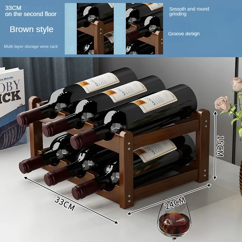 Buy wholesale Stackable wine rack, 2 Tiers - EL CELLER