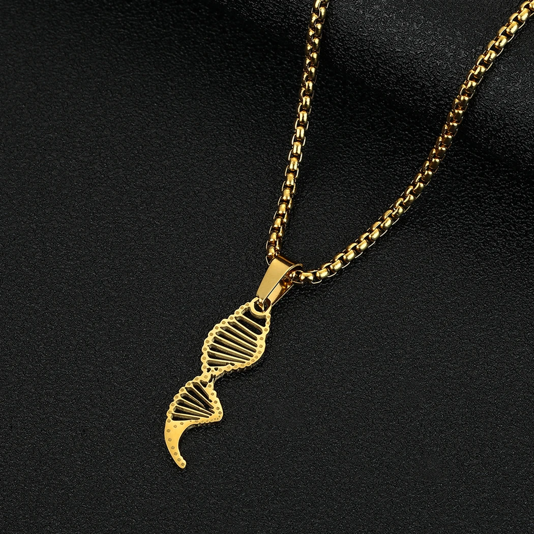 アクセサリー Handmade Vintage Silver DNA Necklace 925 Handmade Vintage Silver DNA Necklace 925