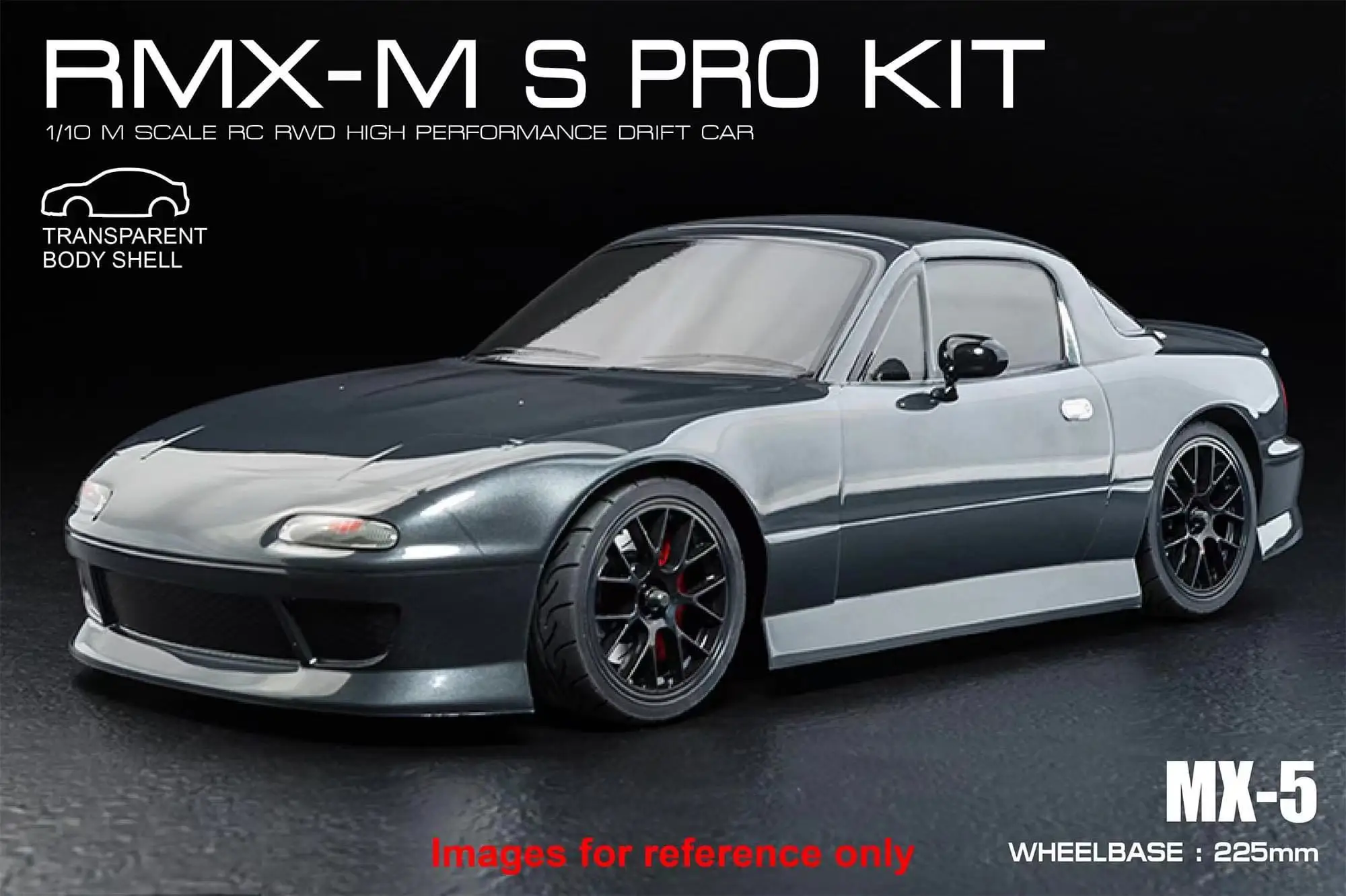 Mst 1/10 rwd RMX-M高速車classisキットrs73/MX-5電子機器なし