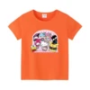 MINISO New Cotton Girls T-Shirts Cartoon Anime Hello Kitty& Friend Print Fashion Streetwear  T Shirt Kids T Shirts Tops Clothing 3