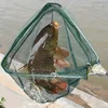 Extendable 55-112cm Handle Portable Retractable Folding Fishing Brail Net Telescopic Fishing Landing Scoop Net for Freshwater 6