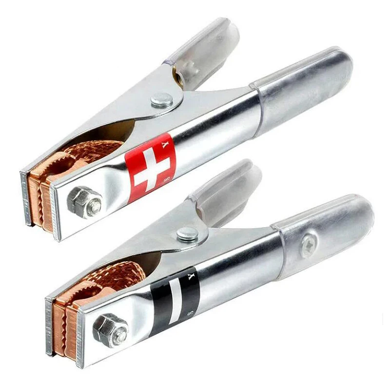 Car Battery Copper Plating Alligator Clip 1/ 2PCS Big Size 17CM Battery Fire Cable Clip High Quality Crocodile Alligator Clips Test Clip Test Hooks Clips