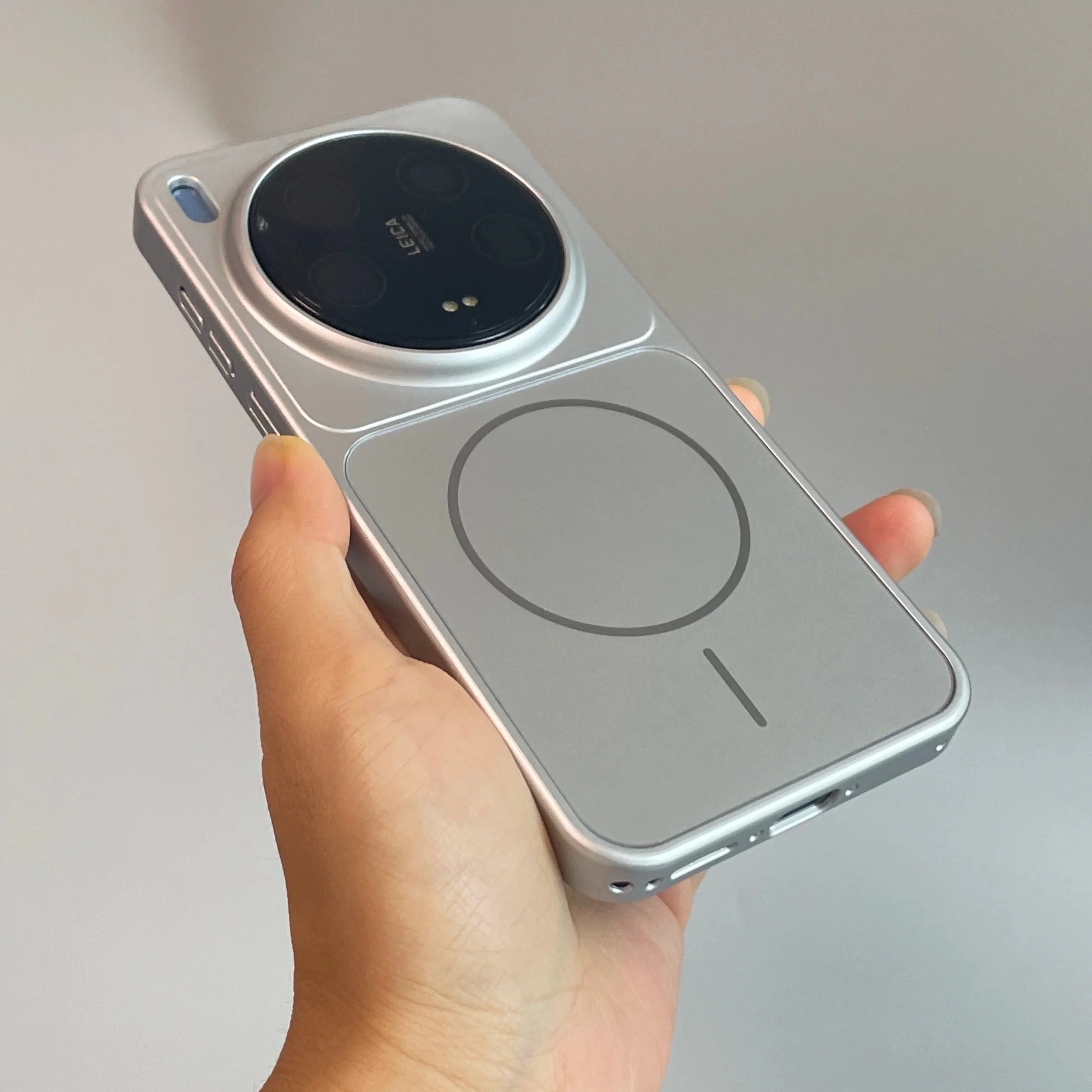 Enhanced Matte Magnetic Phone Case - Shockproof Glossy Skin