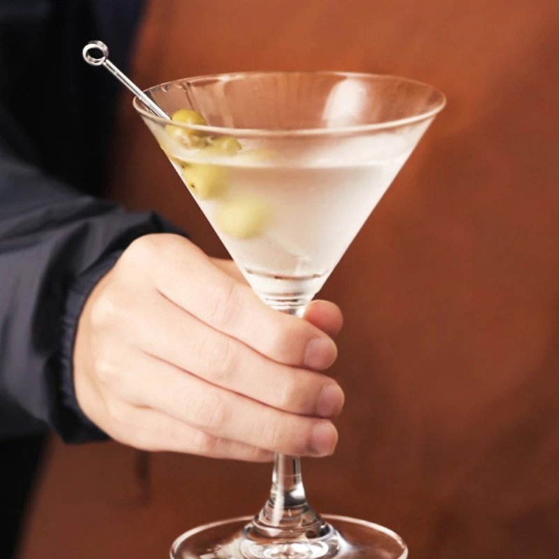 JJUNW 20 Stuzzicadenti Da Cocktail In Acciaio Inox, In Metallo