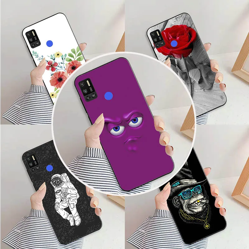 Moda Per Tecno Spark 5 Air Case Spark 6 Air Phone Cover Silicone Cute Bumper Per Tecno Spark5 Air Kd6A Spark6 Air Ke6J Coque