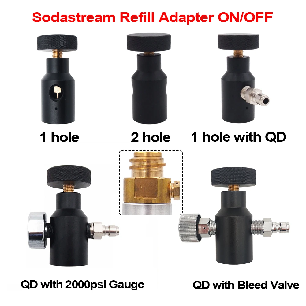 Paintball Cylinder Refill Adapter Sodastream Co2 Paintball Adapter