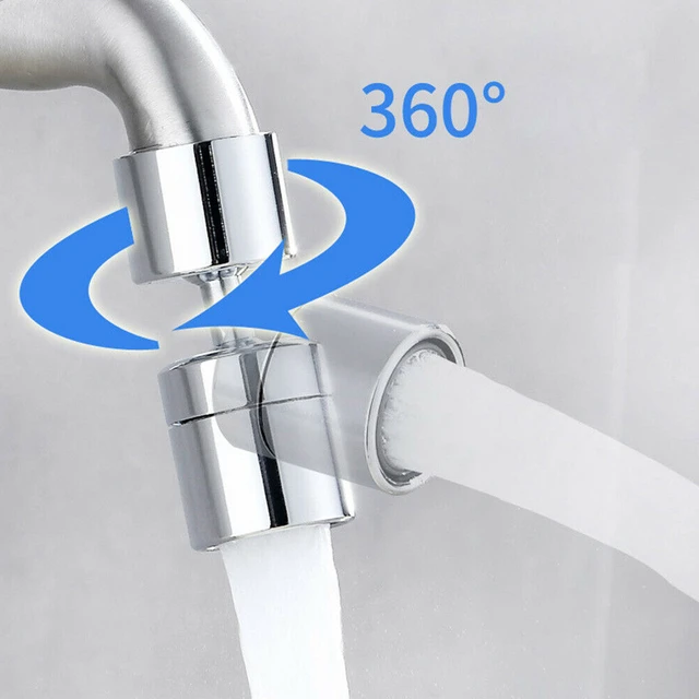 2 uds 360 giratorio ahorro de agua grifo aireador difusor grifo boquilla  filtro adaptador