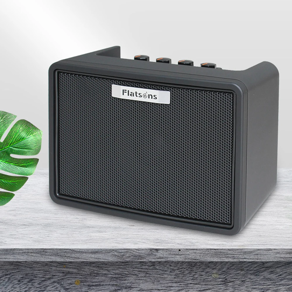 

Amplifiers Guitar Amp Flanger Black For Practice Guitar Amp Speaker Guitar Parts Portable W/Plug For Electric Guitar