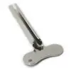 Toothpaste Squeezer Holder Mini Rust-proof Stainless Steel Universal Toothpaste Roller Key Household 6