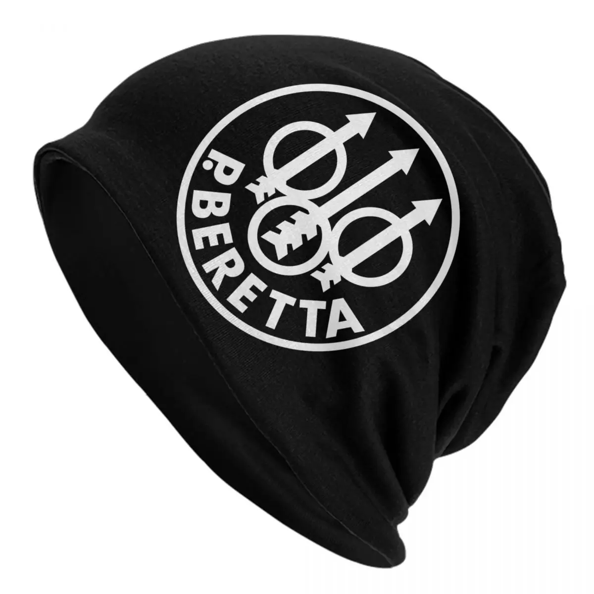 

Military Fan Beretta Gun Logo Bonnet Hats Hip Hop Knitting Hat For Women Men Winter Warm Skullies Beanies Caps