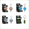 FUNKO POP Keychain Rick and Morty Classic Cartoon Anime Figures Keyrings Backpack Pendant Dolls Decoration Children Xmas Gifts 1