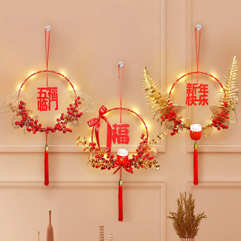 Pendentifs pour décorations du nouvel an chinois 2023, nœud chinois suspendu,  bonheur de bon augure, décoration de chambre sur le toit - AliExpress