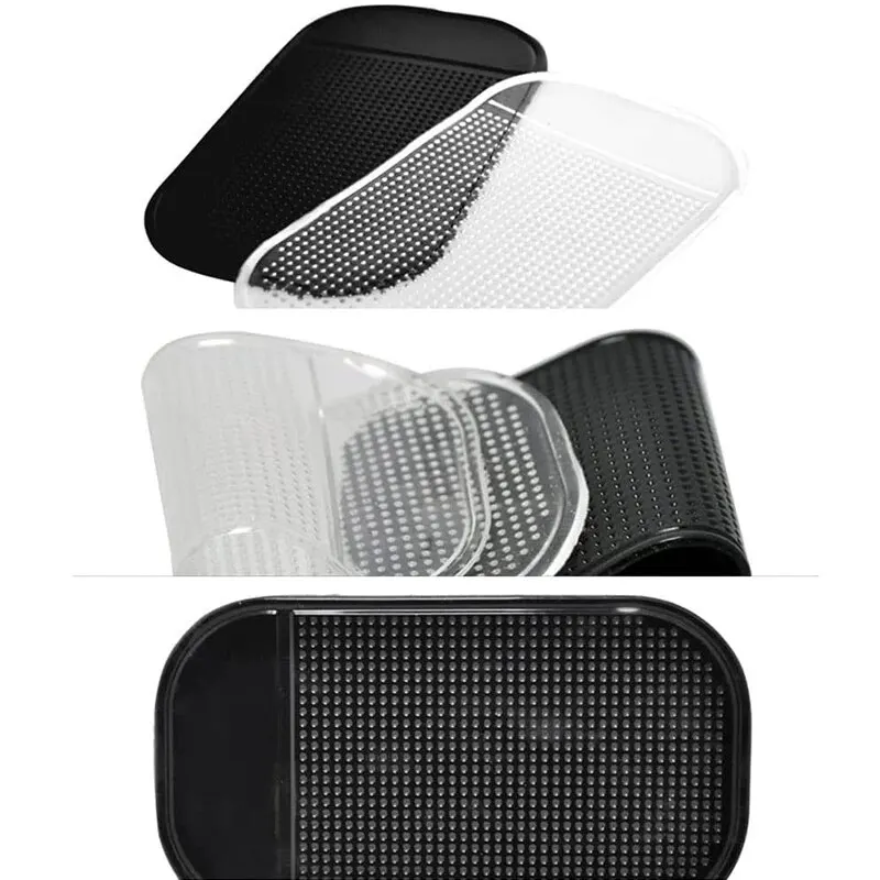 1 Piece Multi-functional Dashboard Storage Sticky MatMobile Phone Glasses Anti-slip MatMagic Silicone Mat