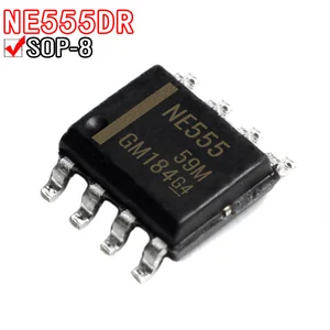 50PCS NE555DR SA555DR NE555DT SOP-8 time-based circuit chip high precision timer