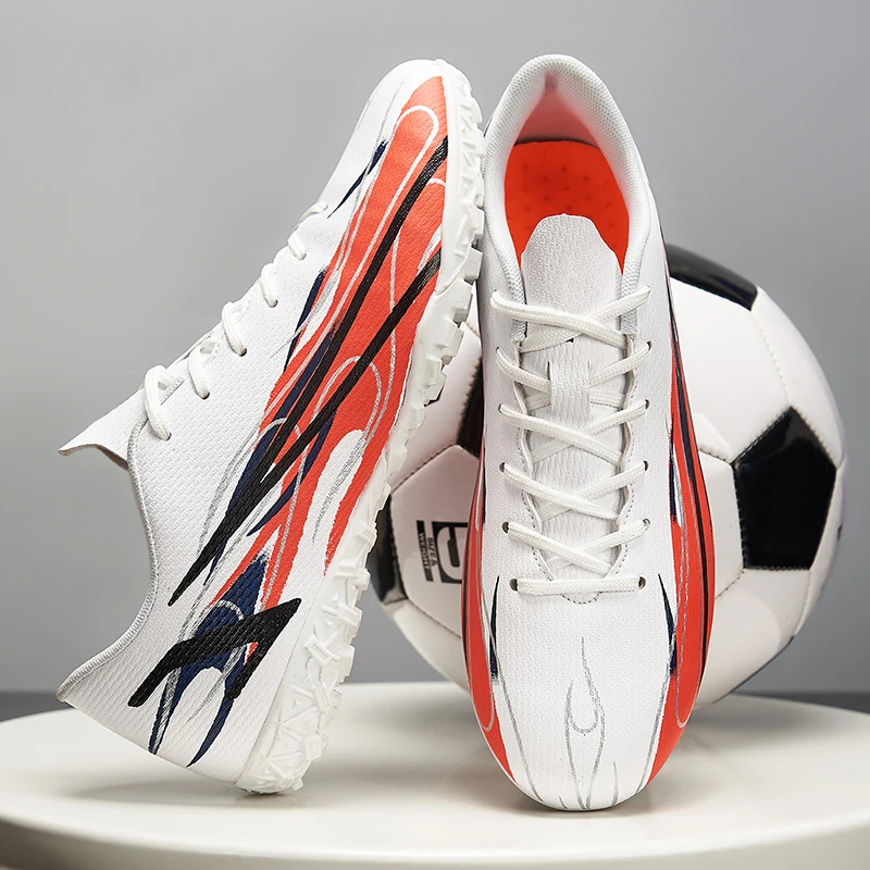 Men's Outdoor Non-Slip Soccer Cleats - Football Boots with Long Spikes