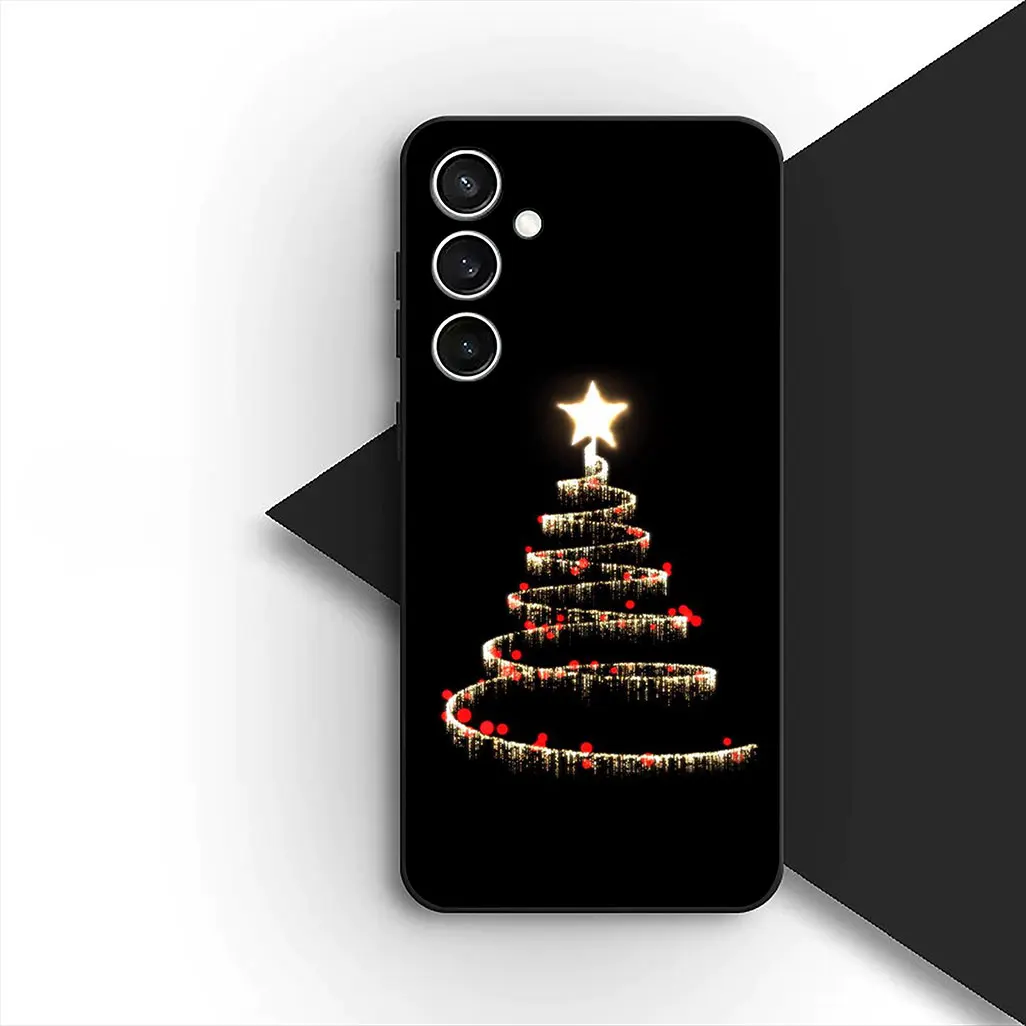 Christmas-Themed 'But First, Coffee' Phone Case Cover