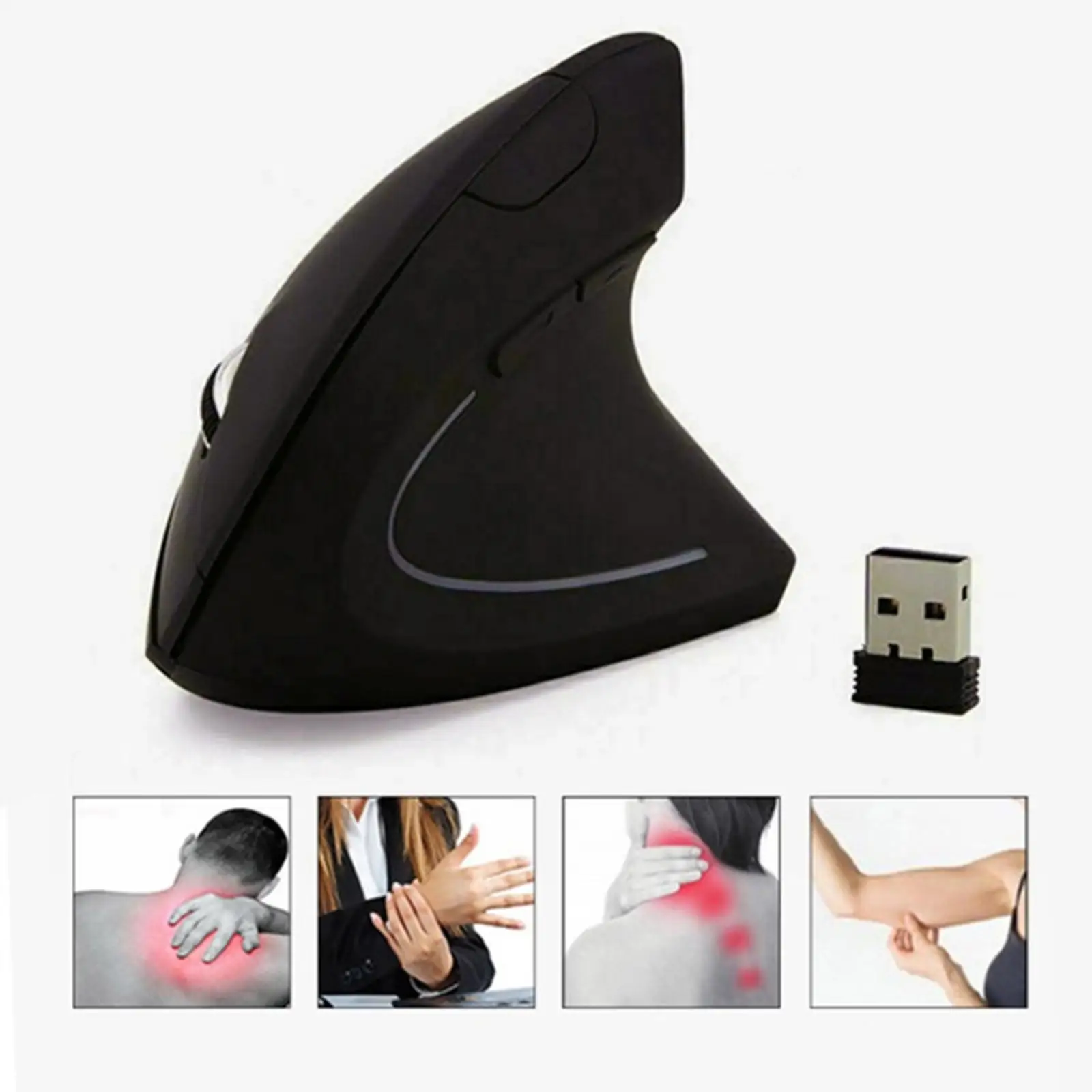 Battery-Powered-Ergonomic-Vertical-Mouse-2-4G-Wireless-Computer-Gaming ...