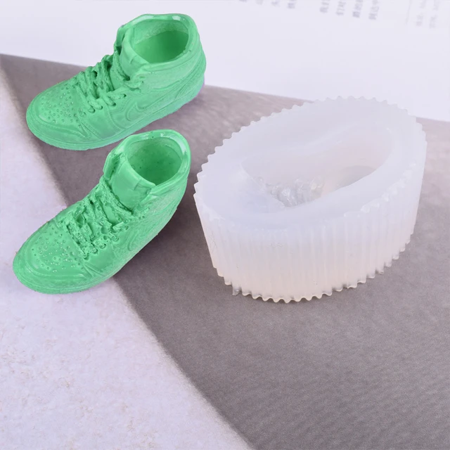 3D Shoes Resin Mold-sneakers Silicone Mold-crystal Epoxy Shoes