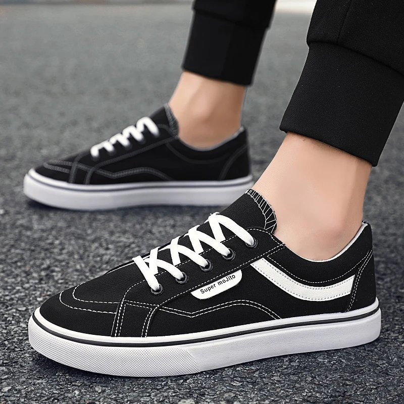 

New Men's Sneakers Low-top Suede Canvas Shoes for Men Comfortable Casual Shoes Street Sports Shoes Sneakers Men Tenis Masculino