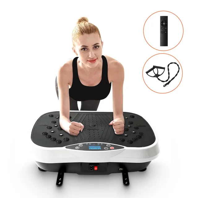 Vibration Plate Exercise Machine Fat-Burning Home Fitness Fat Slinger Shaping Whole Body Workout Portable Fitness Equipment 1
