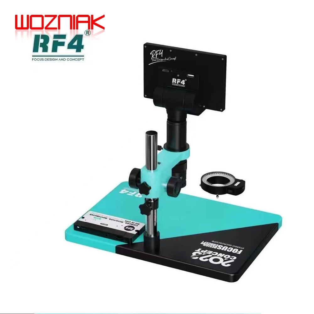 RF4 RF-50M Digital HD Microscope Spot Welding Repair BGA Workbench
