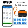 Konnwei KW906 Bluetooth 5.0 ELM327 V1.5 OBD2 Scanner For Android iOS OBDII Auto Car Diagnostic Tools ELM 327 OBD 2 Code Reader