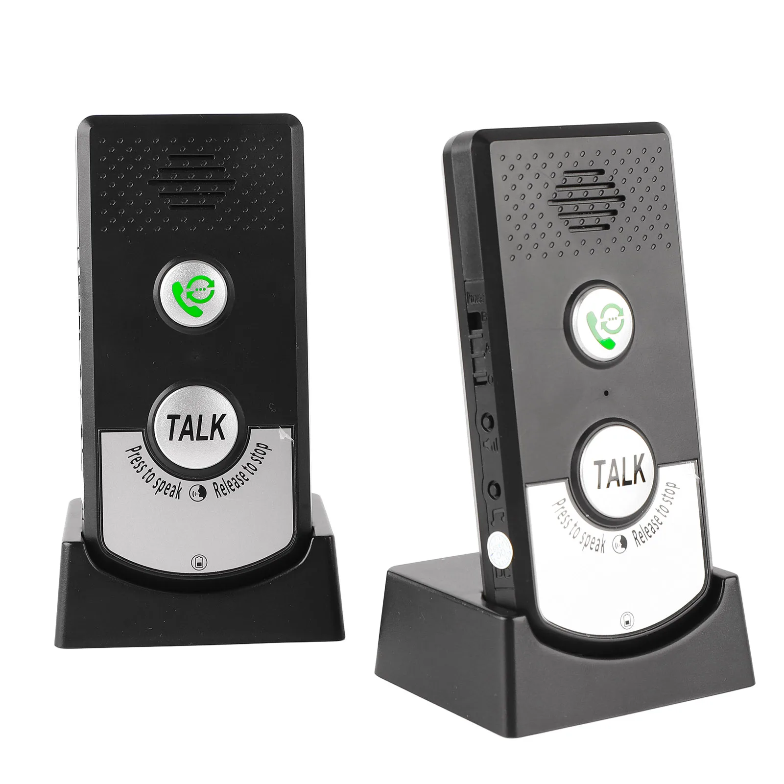 Wireless Home Intercom System Wireless Intercom Doorbell Two Way Voice System for Home Elederly Hospital Patient Nurse