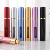 Perfume Atomizer Glass Perfume Dispenser Premium Travel Spray Bottle Refillable Portable Empty Mini Bottle 10ml 1