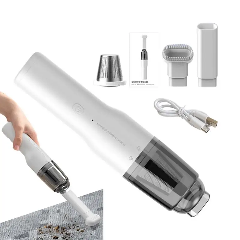 휴대용 자동차 진공 청소기, 12000PA 강력한 청소, 소음 수준 65db, 자동차 가정용 무선 진공 청소기