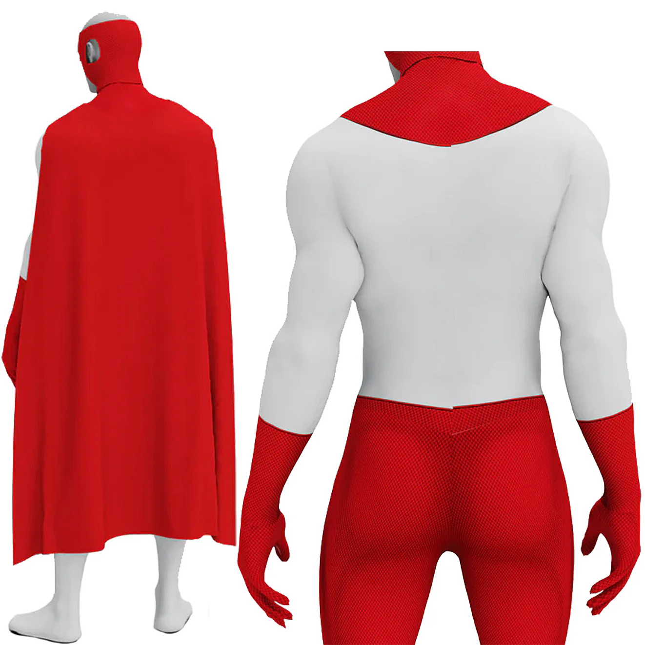 Invincible: Nolan Grayson(Omni-Man) | Cosplay Bodysuit 25 Invincible Mark Grayson Cosplay Bodysuit for Boys and Men
