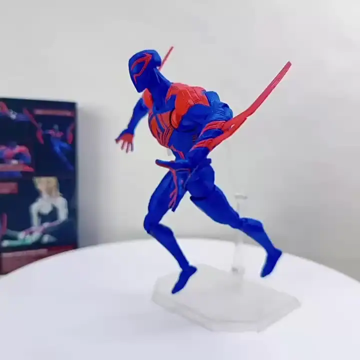スパイダーマンフィギュア スパイダーマン2099アクションフィギュア,shf,どうぶつの森,人形