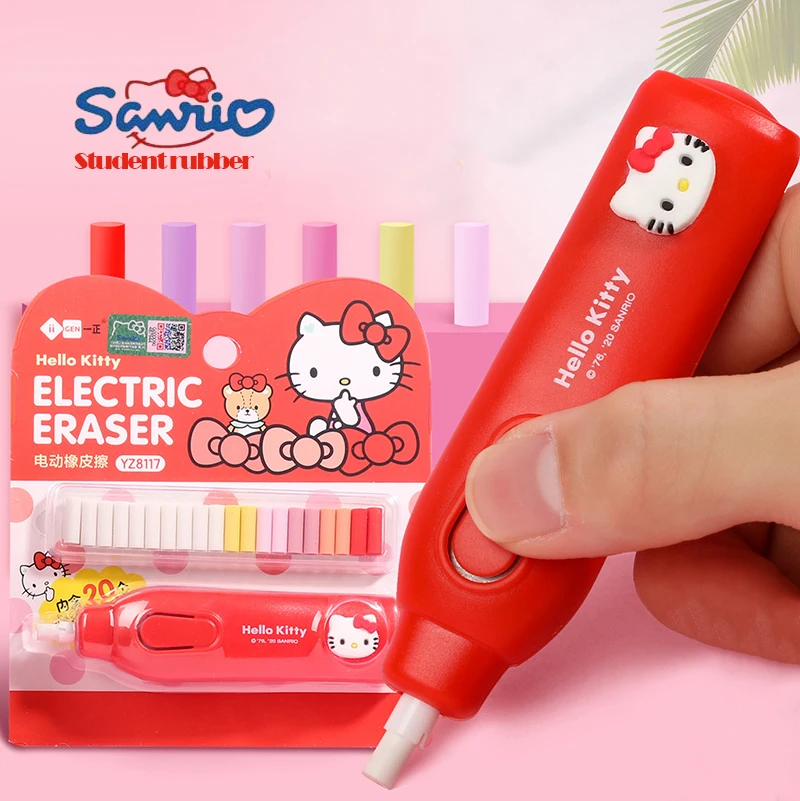 

Электрический ластик для офиса Iigen co с изображением персонажей из мультфильмов Sanrio