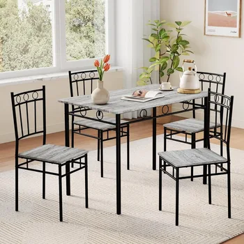 5-Piece Dining Table Set 1