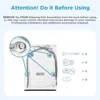 Compact Front-Load Washer 24" Steam Care Cold Wash Stackable Laundry Family Daily 2.5 cu. ft. Energy Efficient Inverter Spin 2
